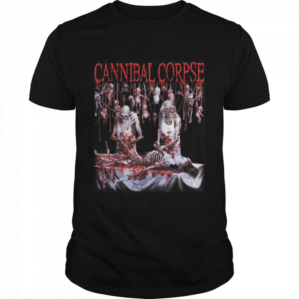 Cannibal Corpse- Official Merchandise - Butchered At Birth T-Shirt B09K2W2G52