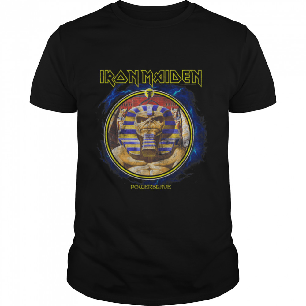 Iron Maiden - Legacy Collection Powerslave Mummy Circle T-Shirt B09X131JC3