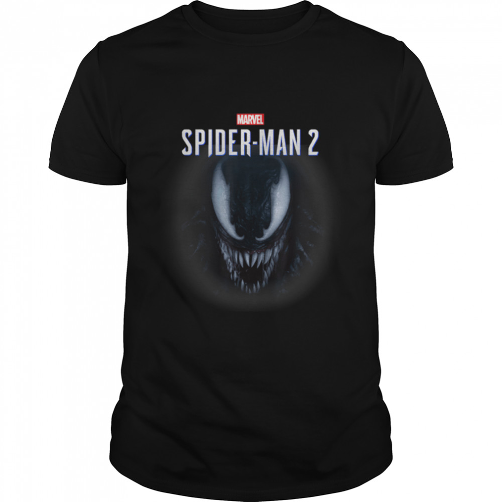 Marvel Spider-Man 2 Game Venom Face T-Shirt B09M61ML7Y