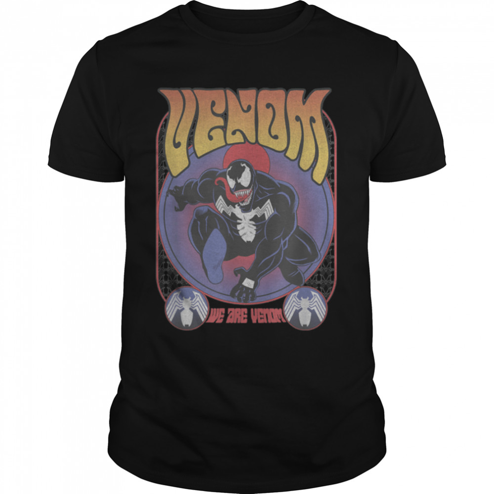 Marvel Venom Classic Comic Seventies Vintage Poster T-Shirt B09LNTLPRD