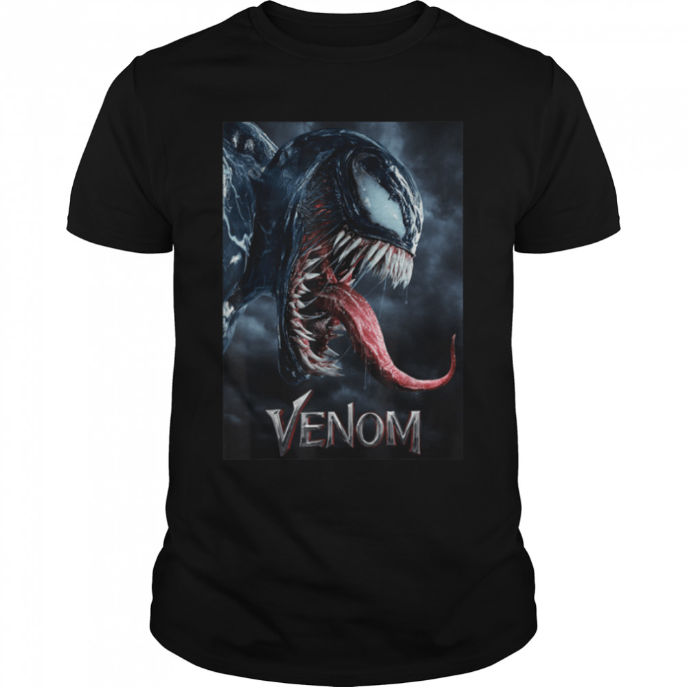 Marvel Venom Tongue Out Poster Graphic T-Shirt T-Shirt B07HCTL48G