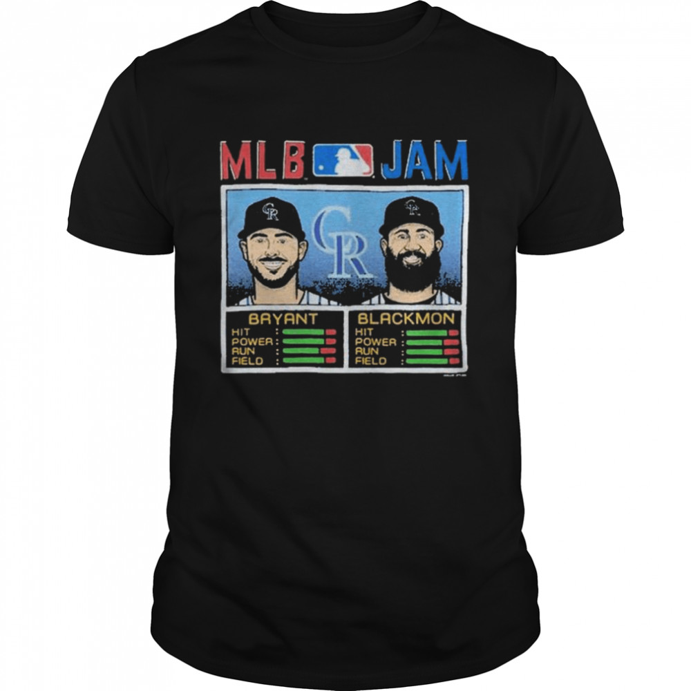 MLB Jam Colorado Rockies Bryant And Blackmon shirt