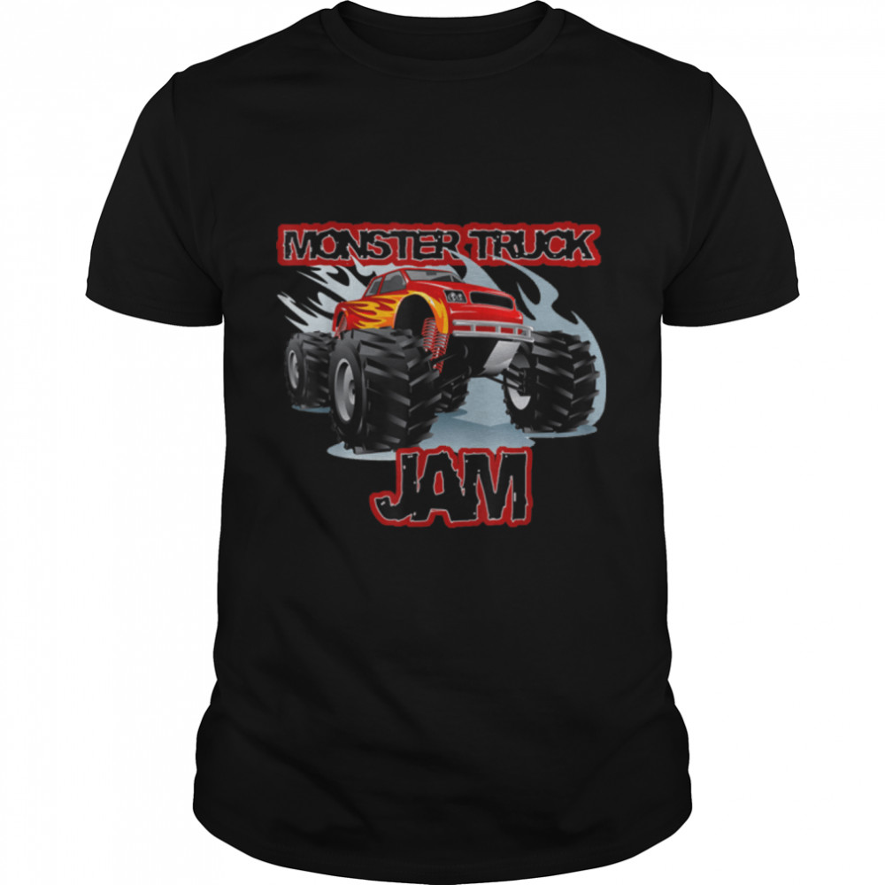 Monster Truck Jam Mud Monster Big Monster Truck T-Shirt B07PD7X6LD