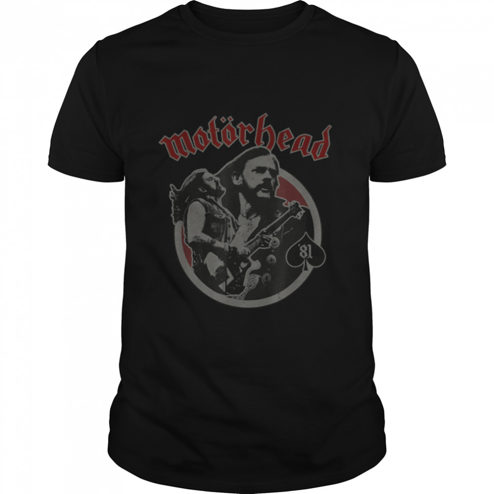 Motörhead - Lemmy '81 T-Shirt B08TKVRJ33