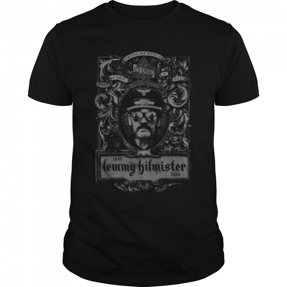 Motörhead - Lemmy Crest T-Shirt B08TLSWNFT