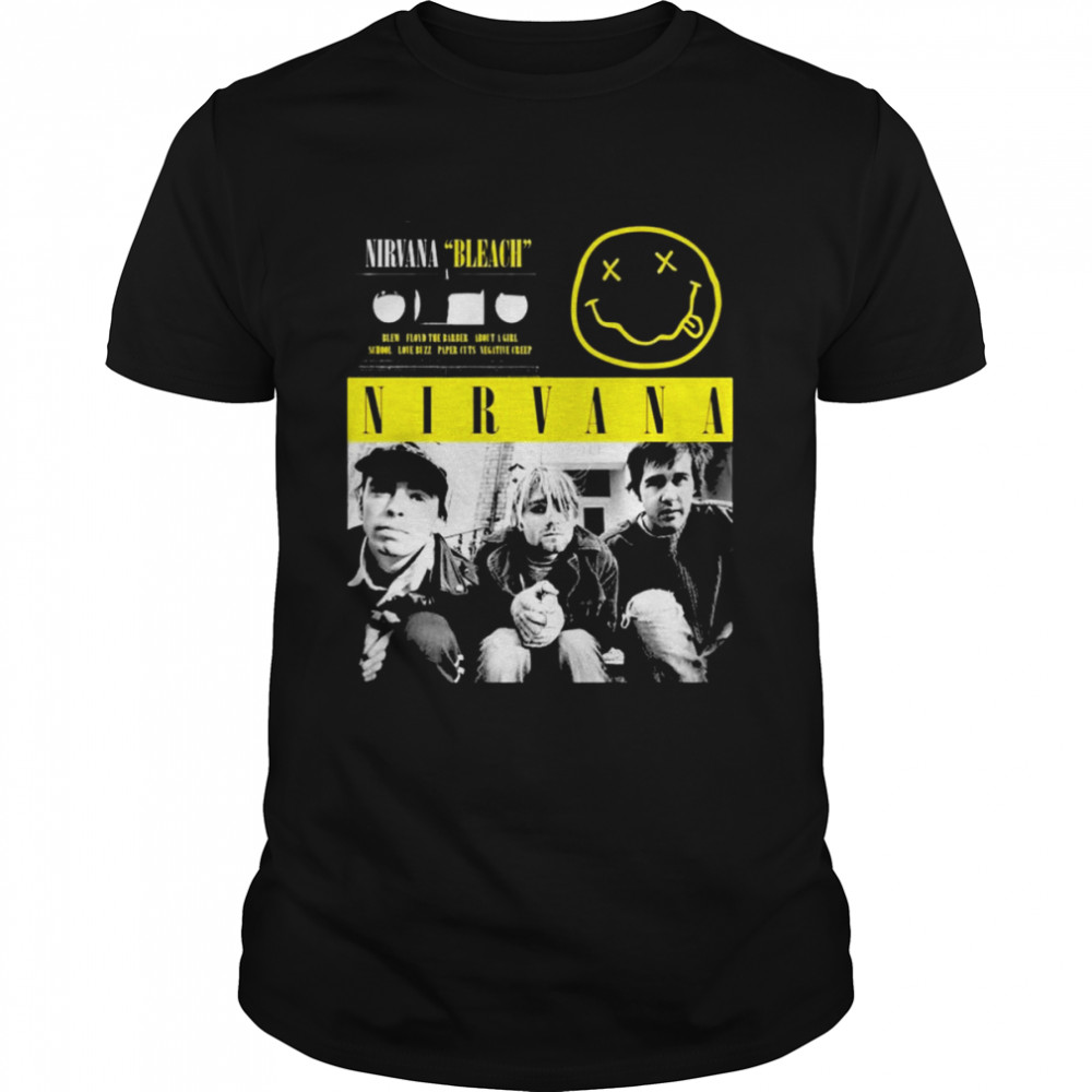 Nirvana Bleach Album Shirt