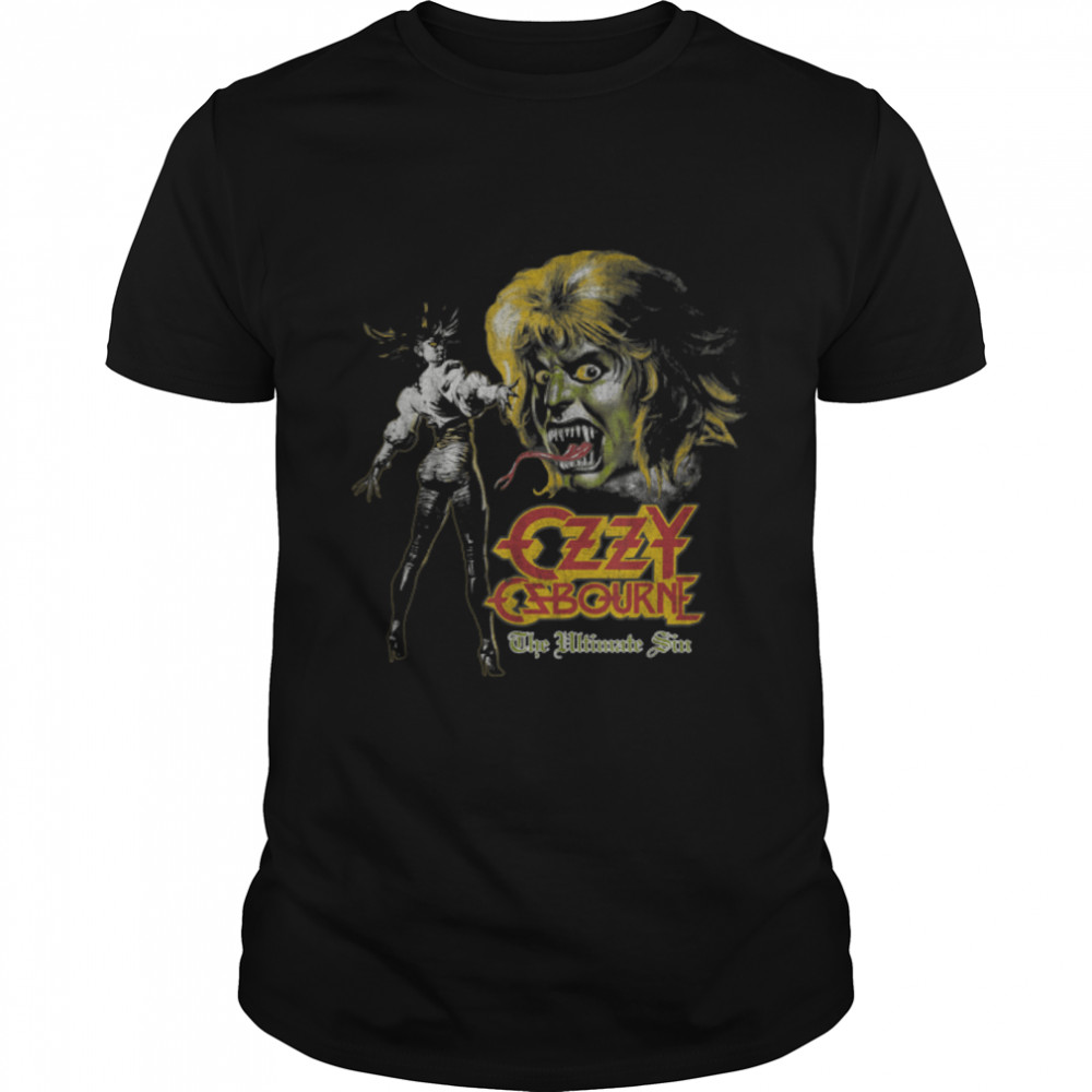 Ozzy Osbourne - The Ultimate Sin Remix T-Shirt B0B284KTHK