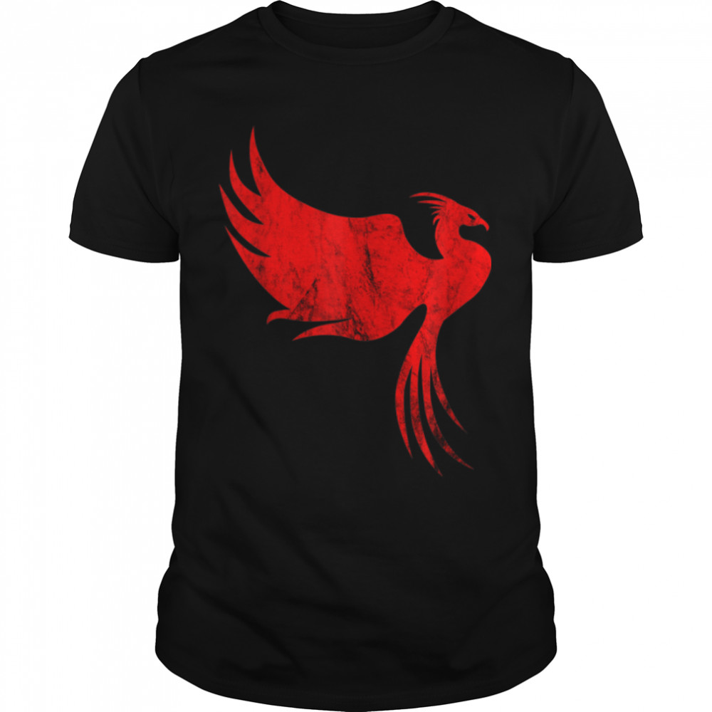 Phoenix Mythical Ashes Rejuvenation Rising Bird Rebirth T-Shirt B09N21JXNZ