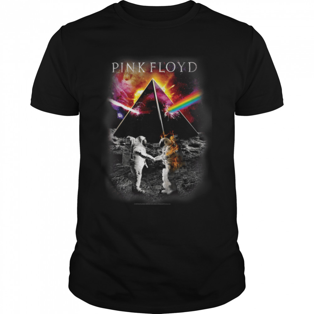 Pink Floyd Dark Side of the Moon Astronaut T-Shirt Premium T-Shirt B0812HR4QB