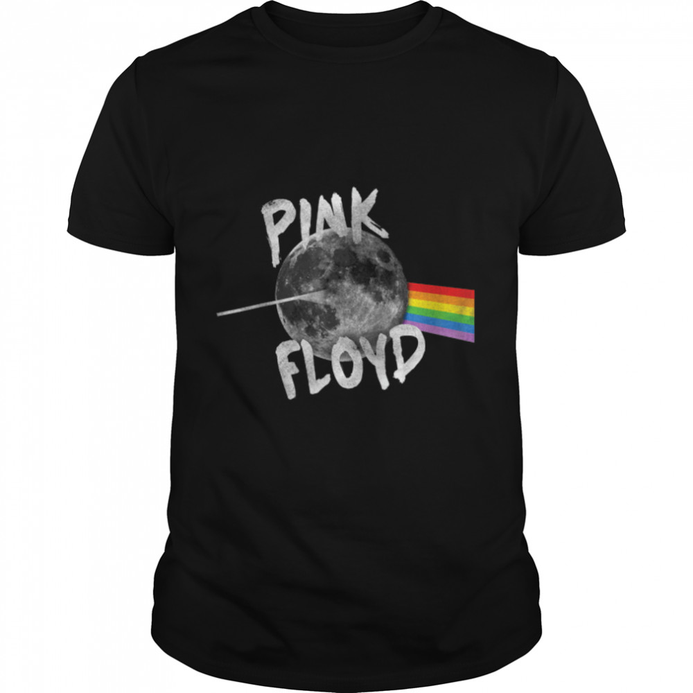 Pink Floyd Unique Dark Side of the Moon Prism T-Shirt B07KWH1DM2