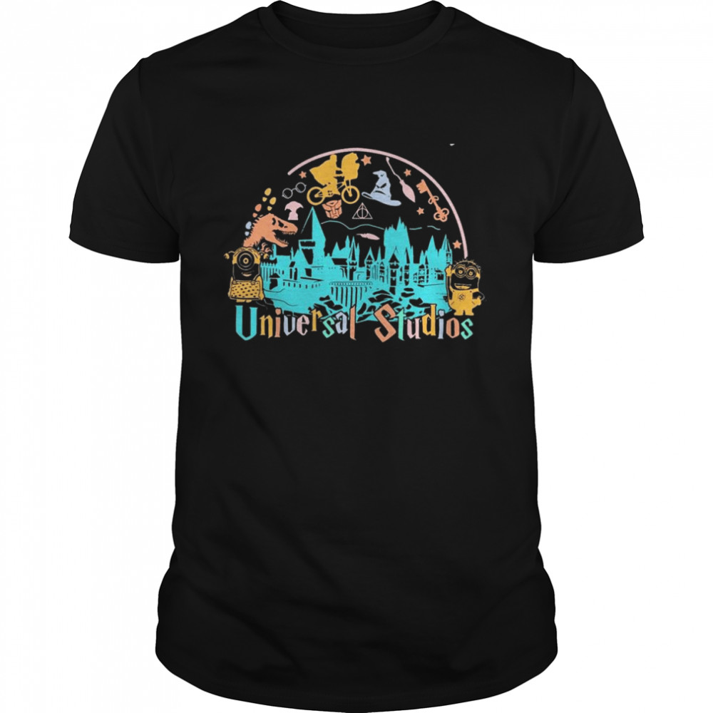 Retro Universal Studio 2022 Minions Matching Movie Theme Park Shirt