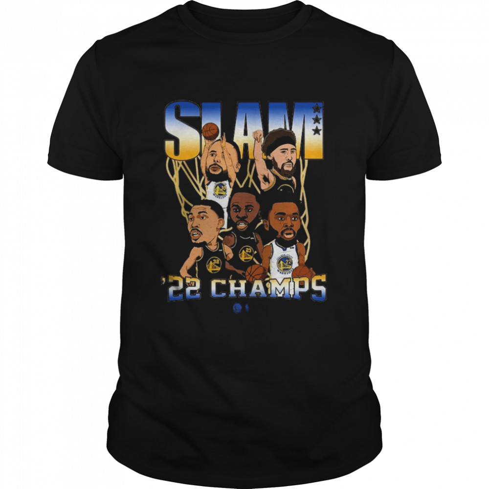 SLAM Warriors 2022 NBA Champions Shirt