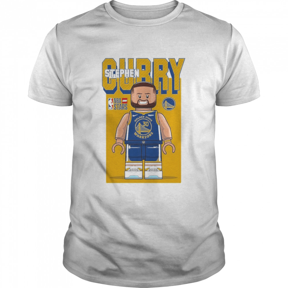 Stephen Curry Bricks Figure Shirt