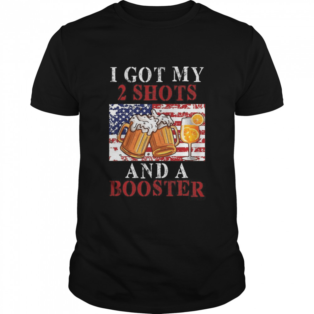 Vaccination I Got My Two Shotand A Booster Presents Shirt