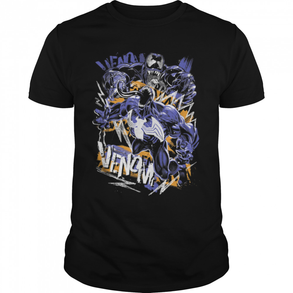 Venom Graffiti Graphic T-Shirt T-Shirt B07PGTG47Y