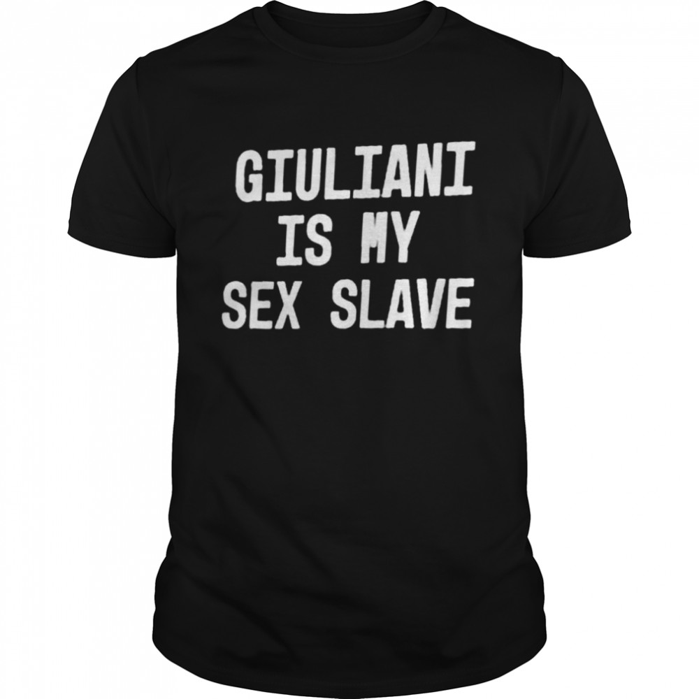 Auras giuliani is my sex slave shirt Classic Men's T-shirt