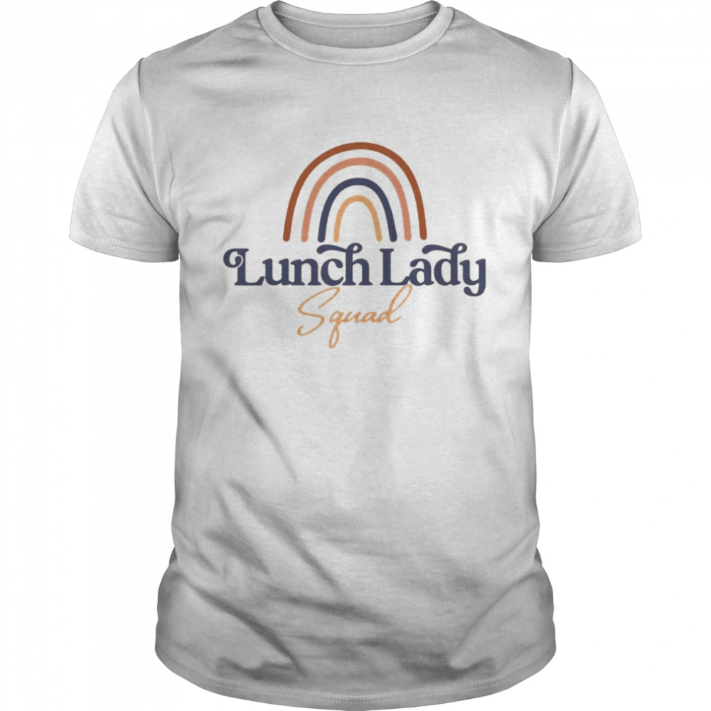 Rainbow Lunch Lady Squad  Classic Men's T-shirt