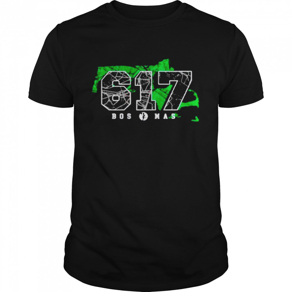 Boston Celtics 617 Hometown Collection shirt