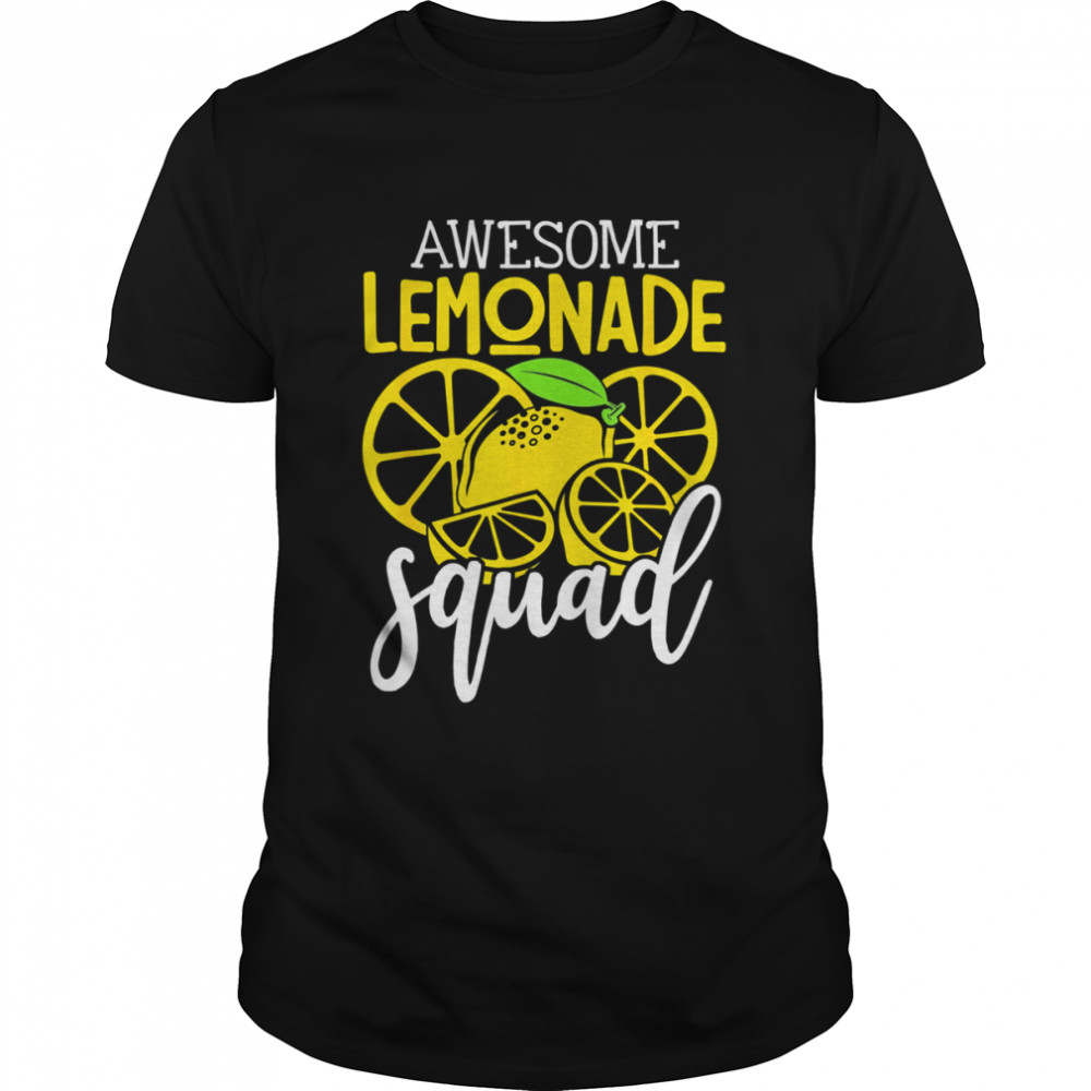Awesome Lemonade Squad For Lemonade Stand Boss  Classic Men's T-shirt