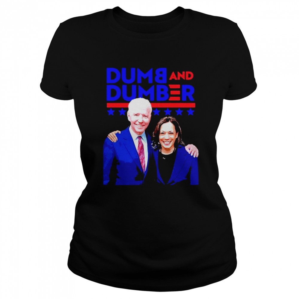 Biden and Harris Dumb and Dumber shirt Classic Women's T-shirt