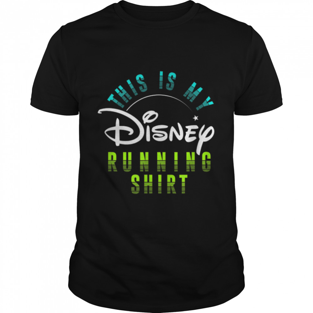 Disney Athletic Running Logo T-Shirt B0B2TD27JD