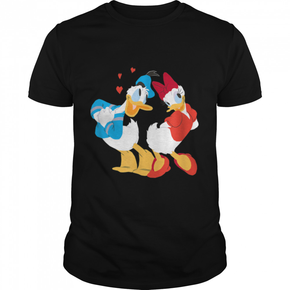 Disney Donald and Daisy Sweethearts Valentine’s Day T-Shirt B09LZBWPRC
