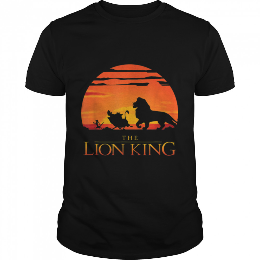 Disney Lion King Classic Sunset Walk T-Shirt B07RB78XDQ