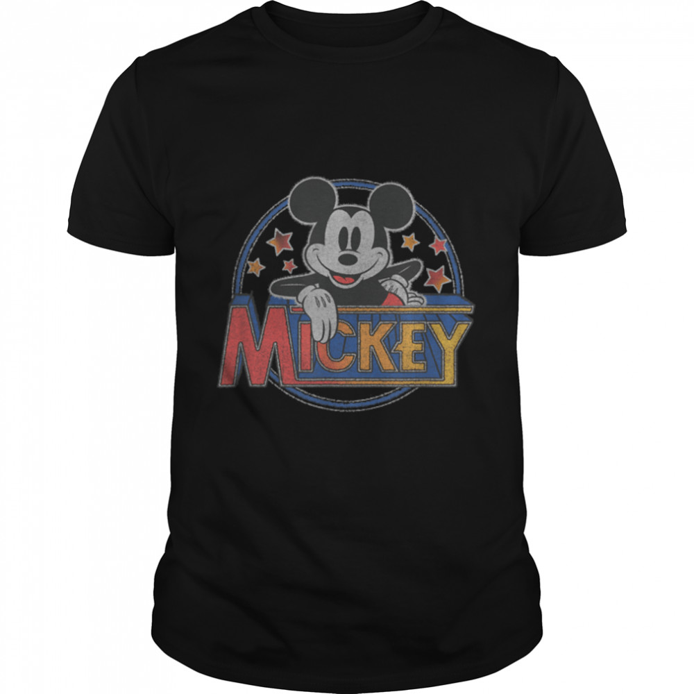 Disney Mickey Classic Mickey Vintage Stars T-Shirt B09S2F1S75