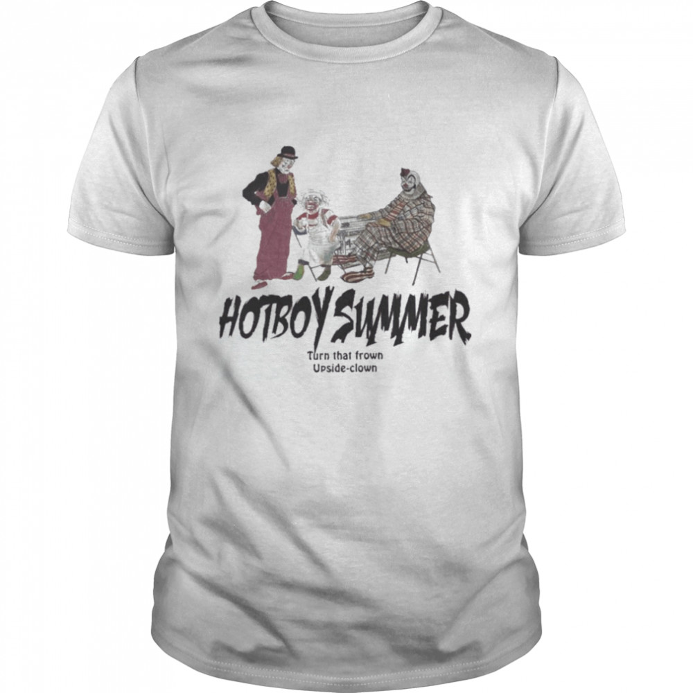 Hotboy summer turn that frown upsideclown shirt Classic Men's T-shirt