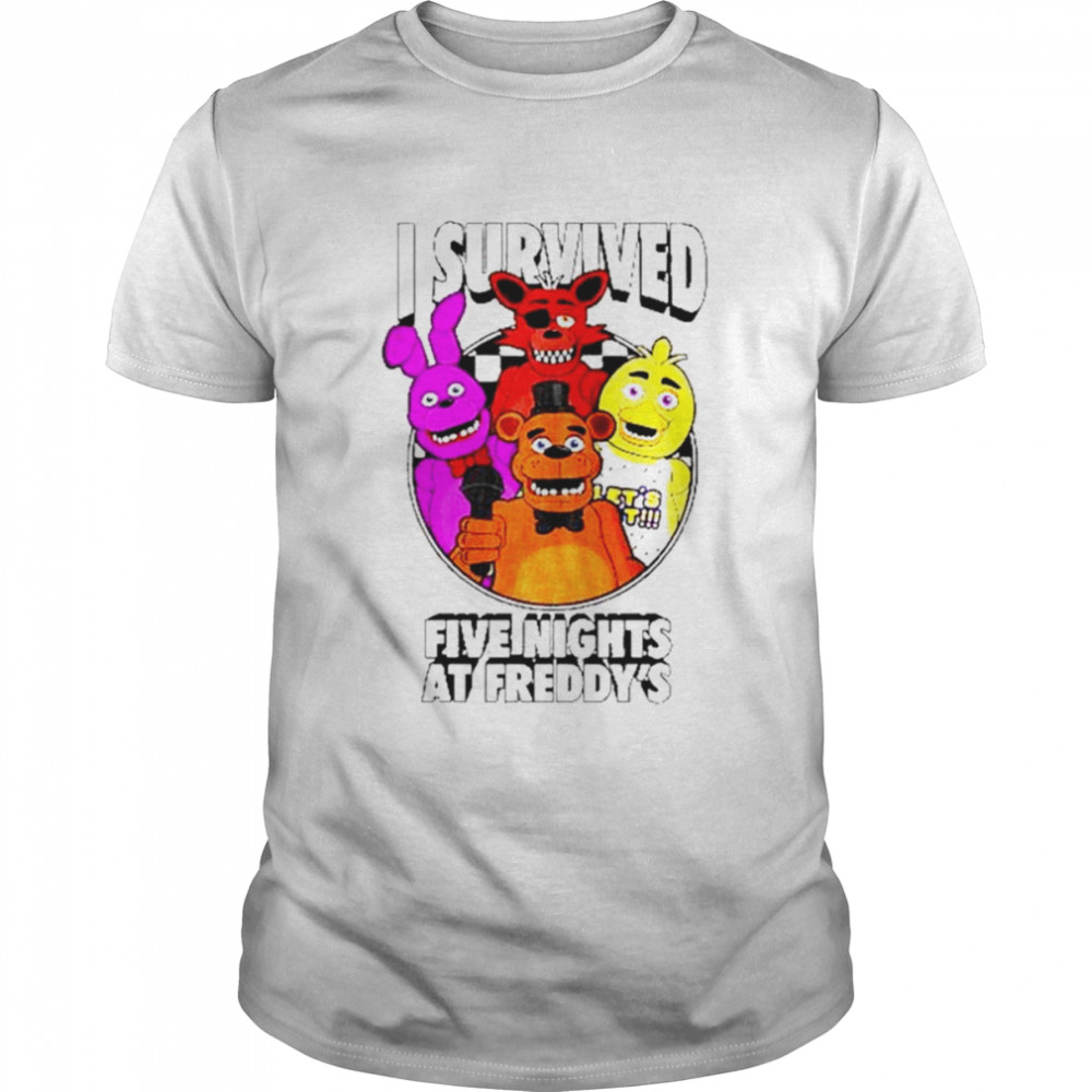 I Survived Five Night At Freddy’s T- Classic Men's T-shirt