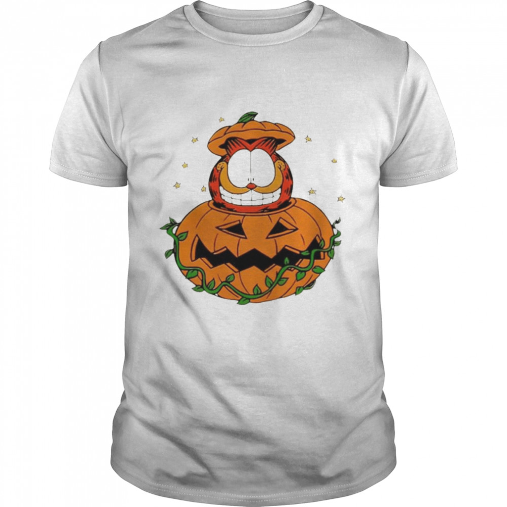 Garfield Pumpkin Halloween T-Shirt
