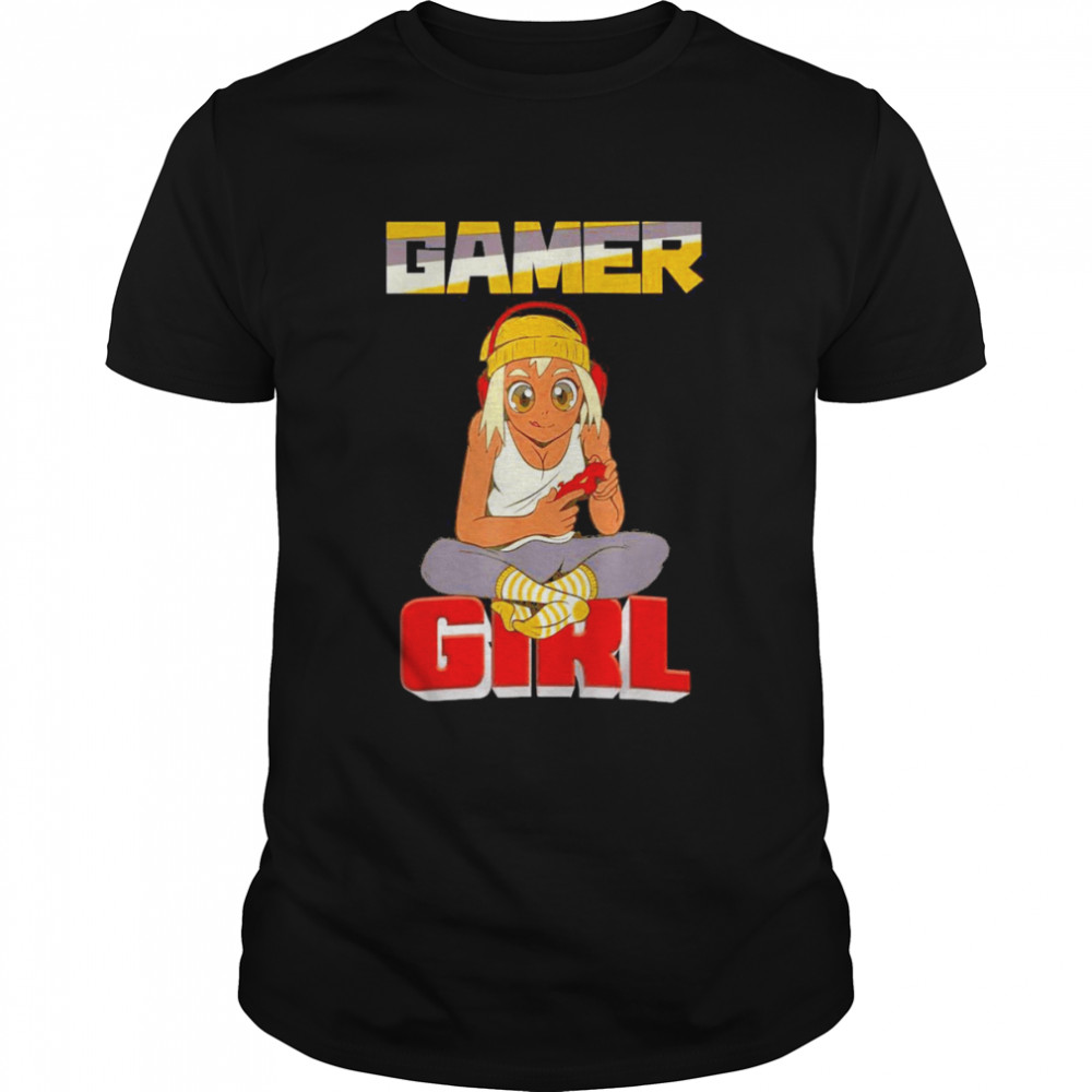 Kawaii Gamer Girl Anime Gaming Video Game Girls Shirt