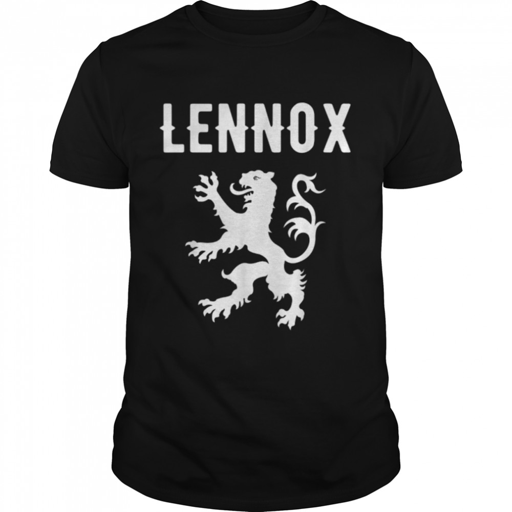 Lennox Clan Scottish Family Name Scotland Heraldry T-Shirt B0B4V3L1HS
