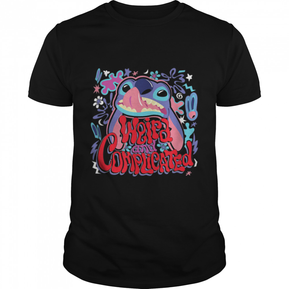 Lilo & Stitch - Weird and Complicated T-Shirt B09VVF79R7