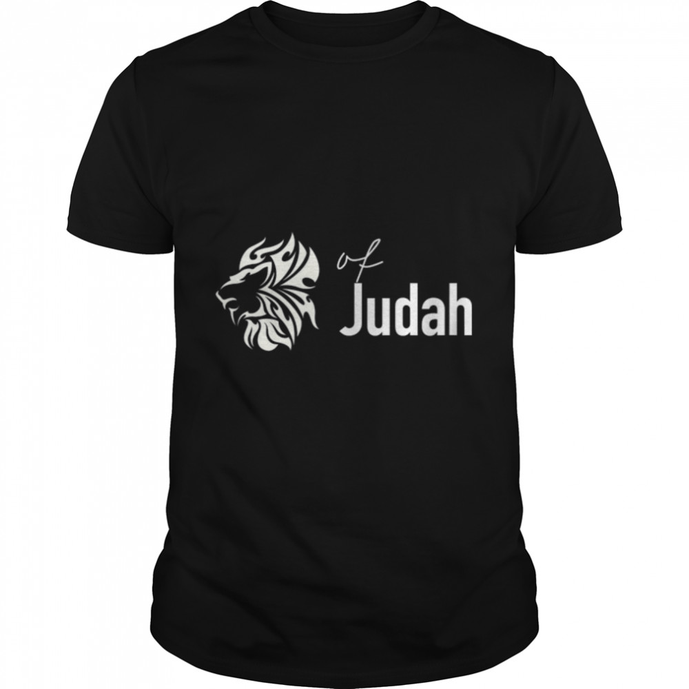 LION of Judah T-Shirt B0B4X4R4PY