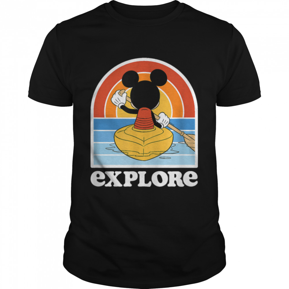 Mickey Mouse - Mickey Kayak Explore T-Shirt B09WD58NH8