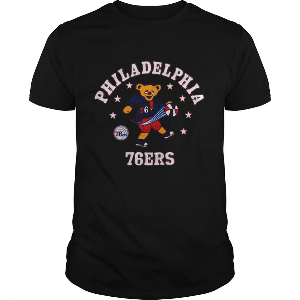 NBA Grateful Dead Philadelphia 76ers Shirt