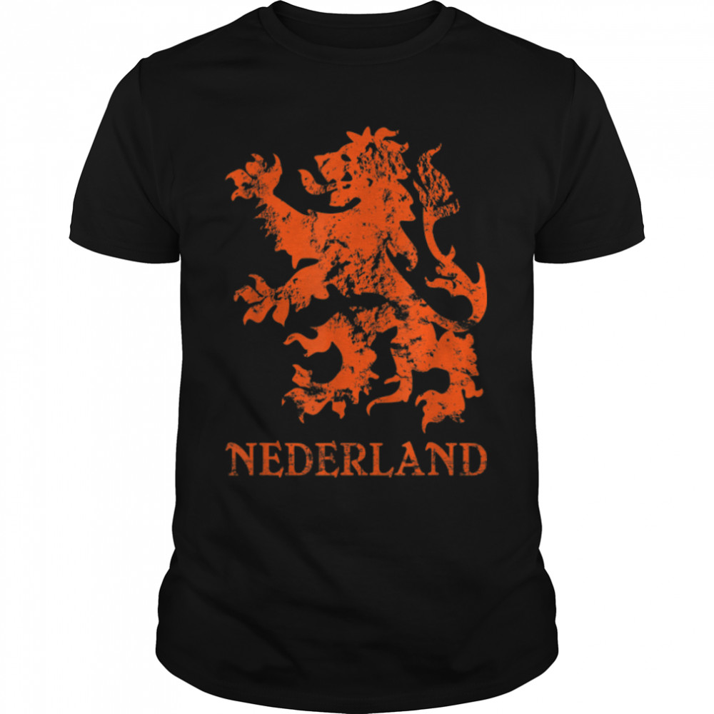 Netherlands Nederland Dutch Lion T-Shirt B09RSFNSQZ