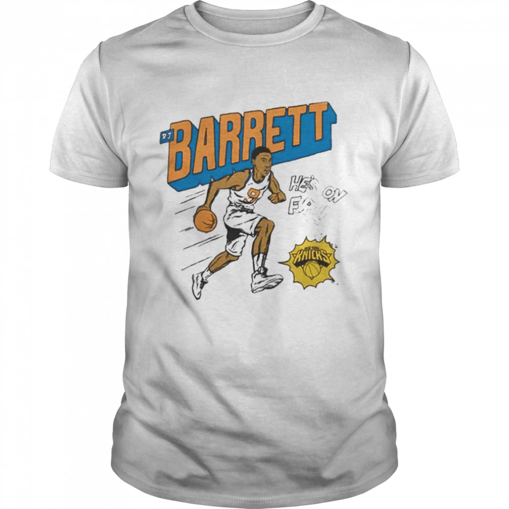 New York Knicks Comic Book RJ Barrett Shirt