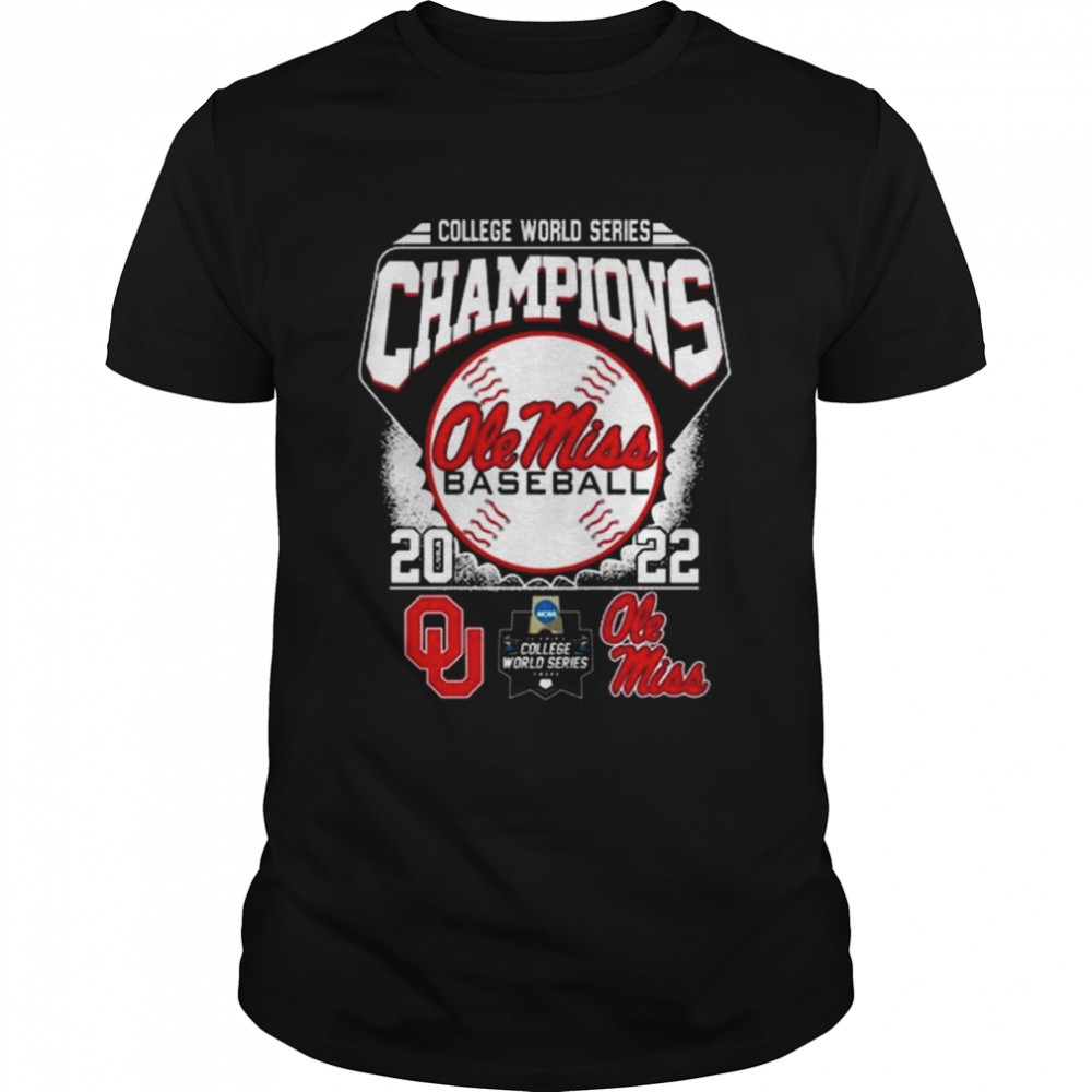 Ole Miss Rebels college world series champions 2022 shirt