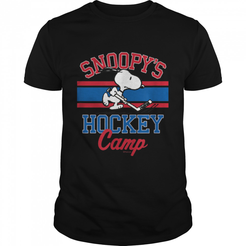Peanuts - Snoopy's Hockey Camp T-Shirt B09JK8B8CV