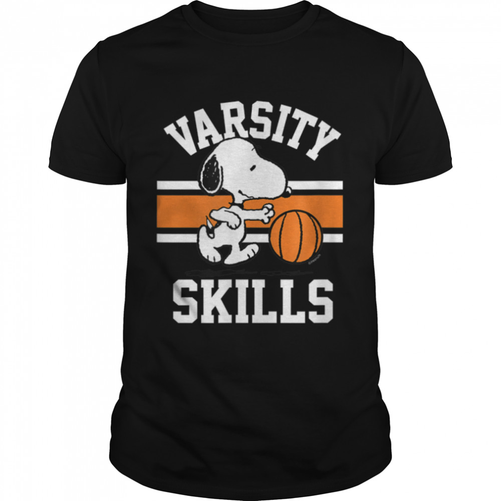 Peanuts - Snoopy's Varsity Skills T-Shirt B09MDZZNMV