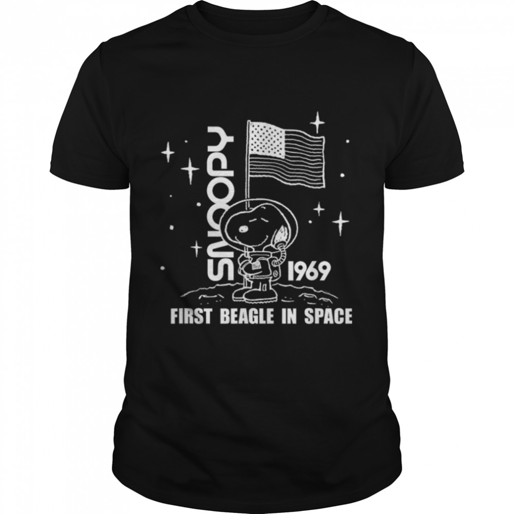 Peanuts First Beagle in Space T-Shirt B07SK3JJSD