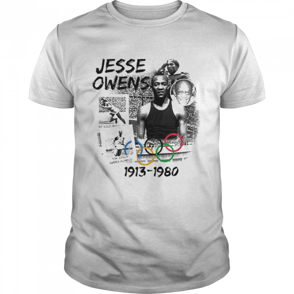 Vintage Jesse Owens 1913 1980 shirt