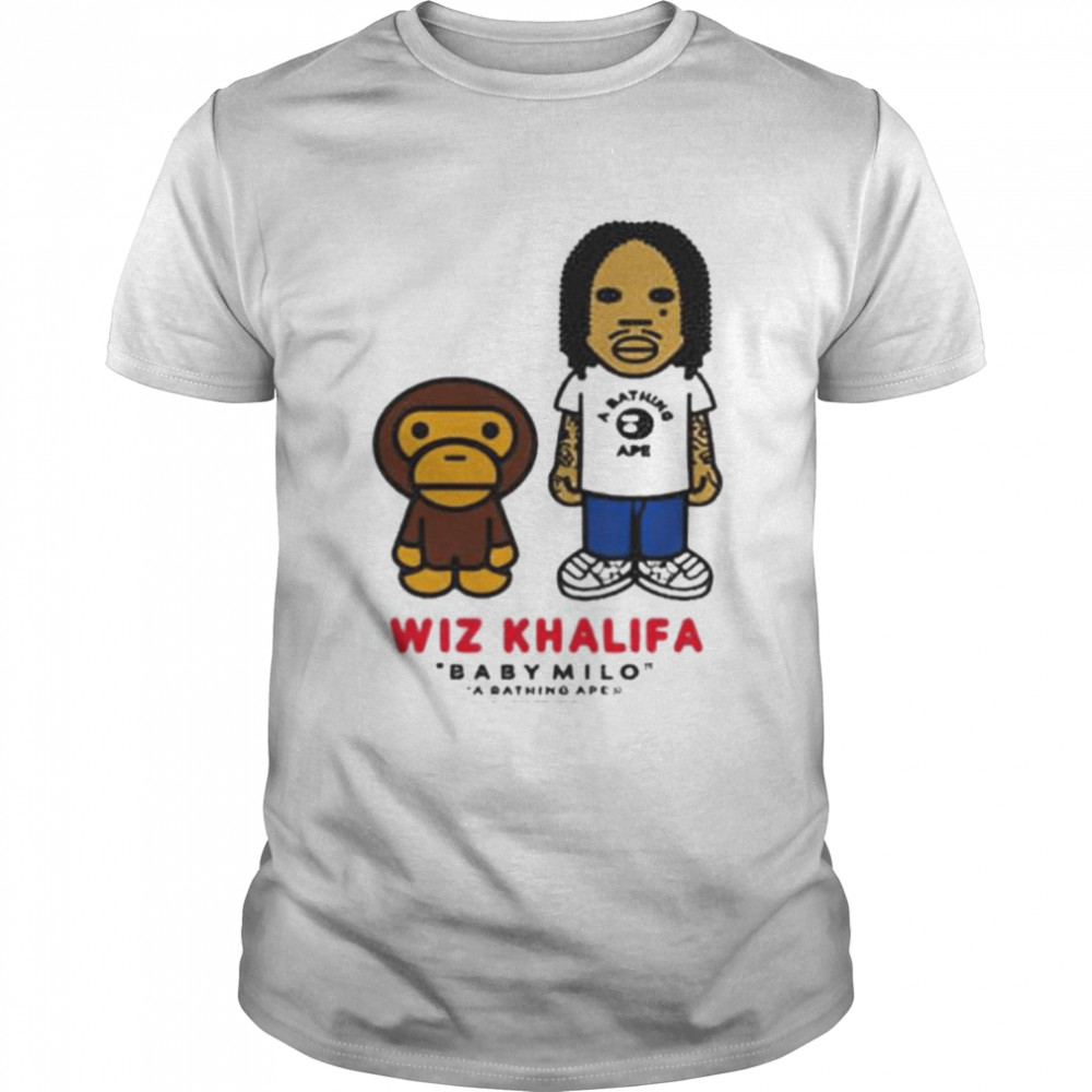 baby Milo and Wiz Khalifa shirt