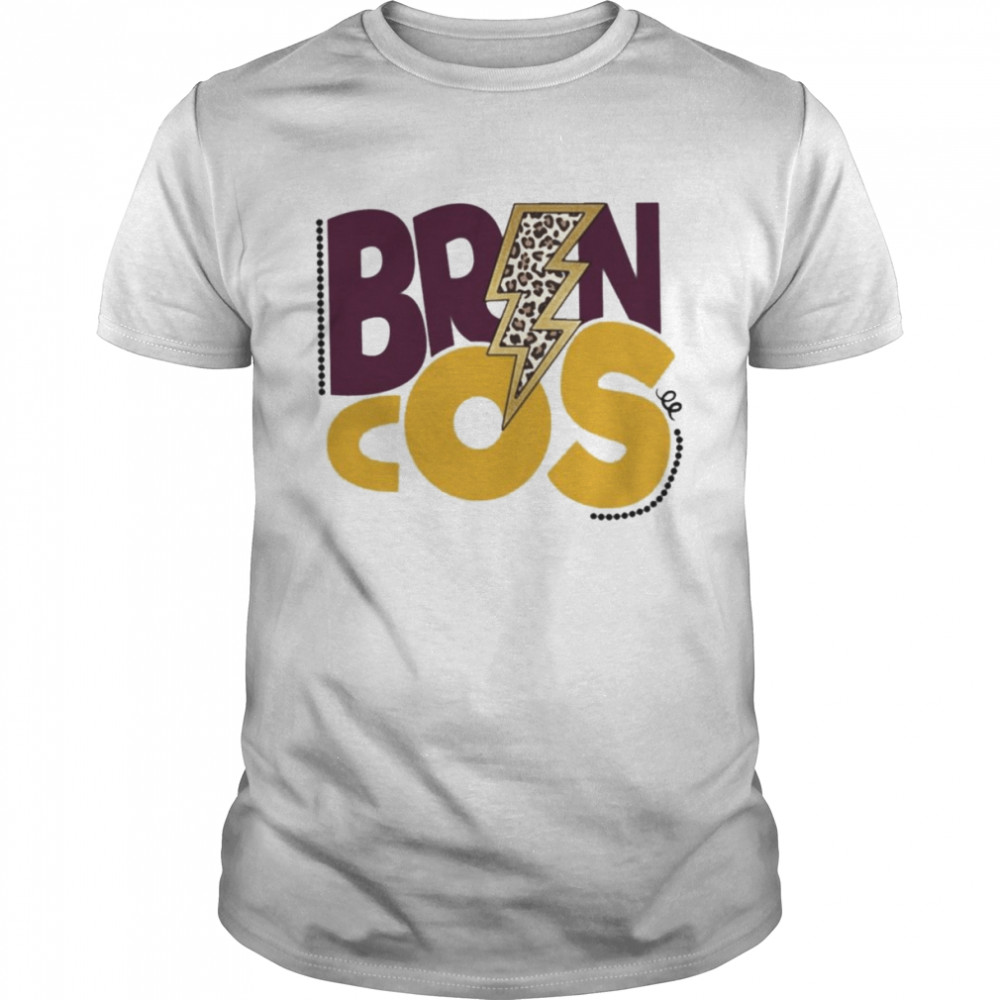 Denver Broncos football Leopard Shirt