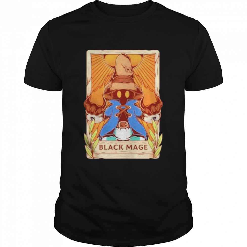 Final Fantasy Black Mage Tarot Card Shirt