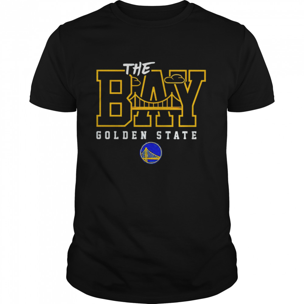 Golden State Warriors The Bay Golden State logo T-shirt