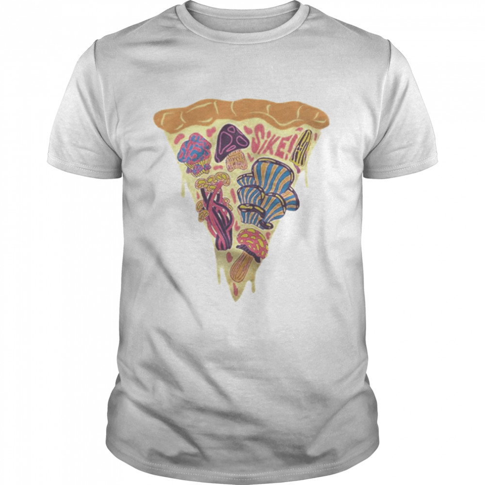 Good mythical morning sike mushroom pizza uv change T-shirt
