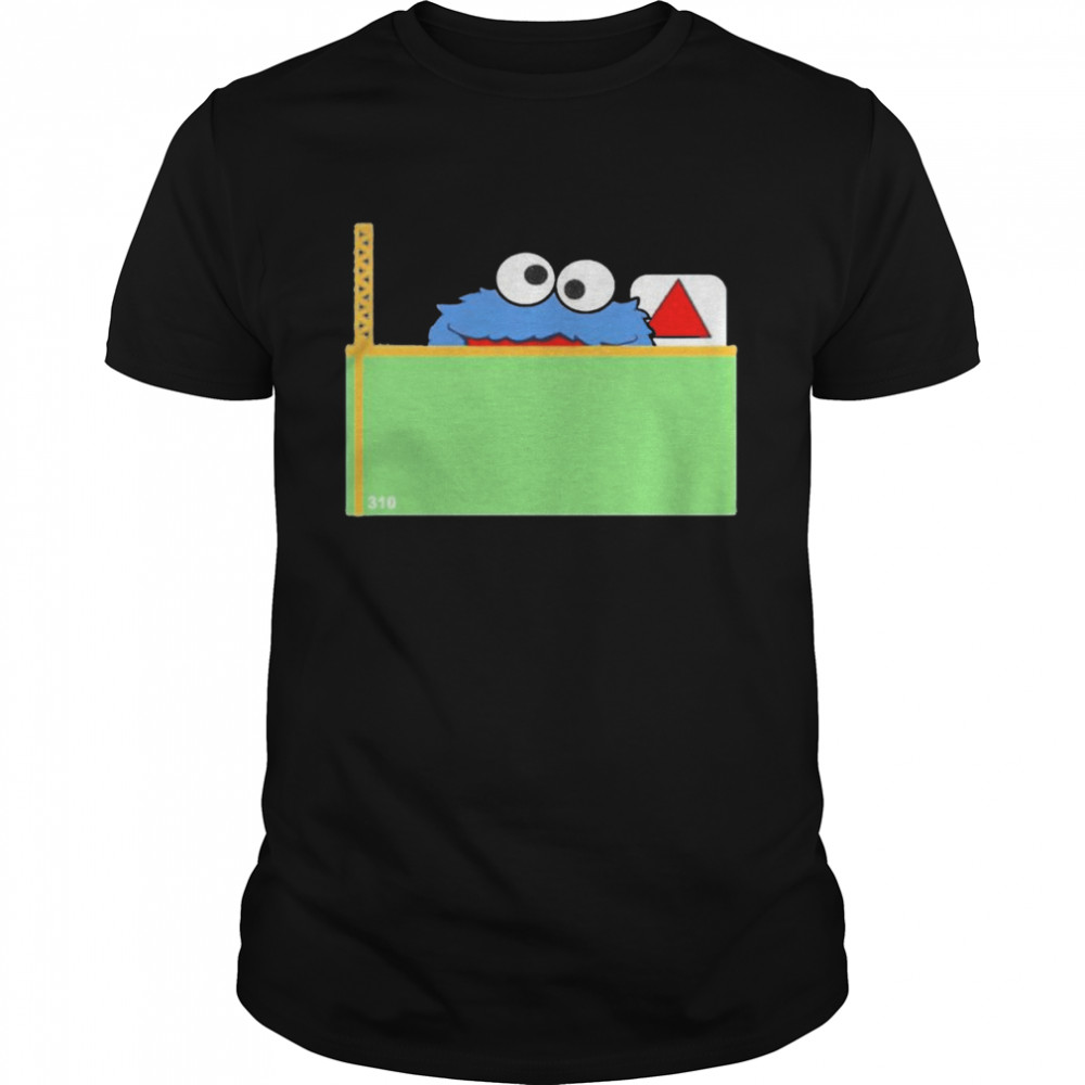 perrault Green Cookie Monster 310 shirt